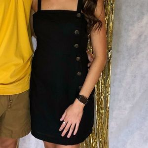 Black, family-friendly summer dress